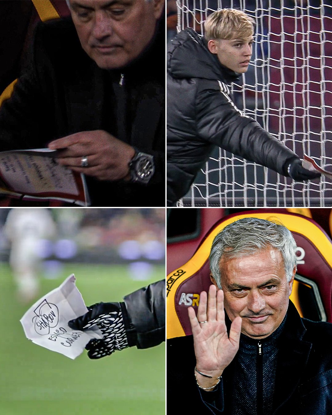 Mourinho's Tactical Note