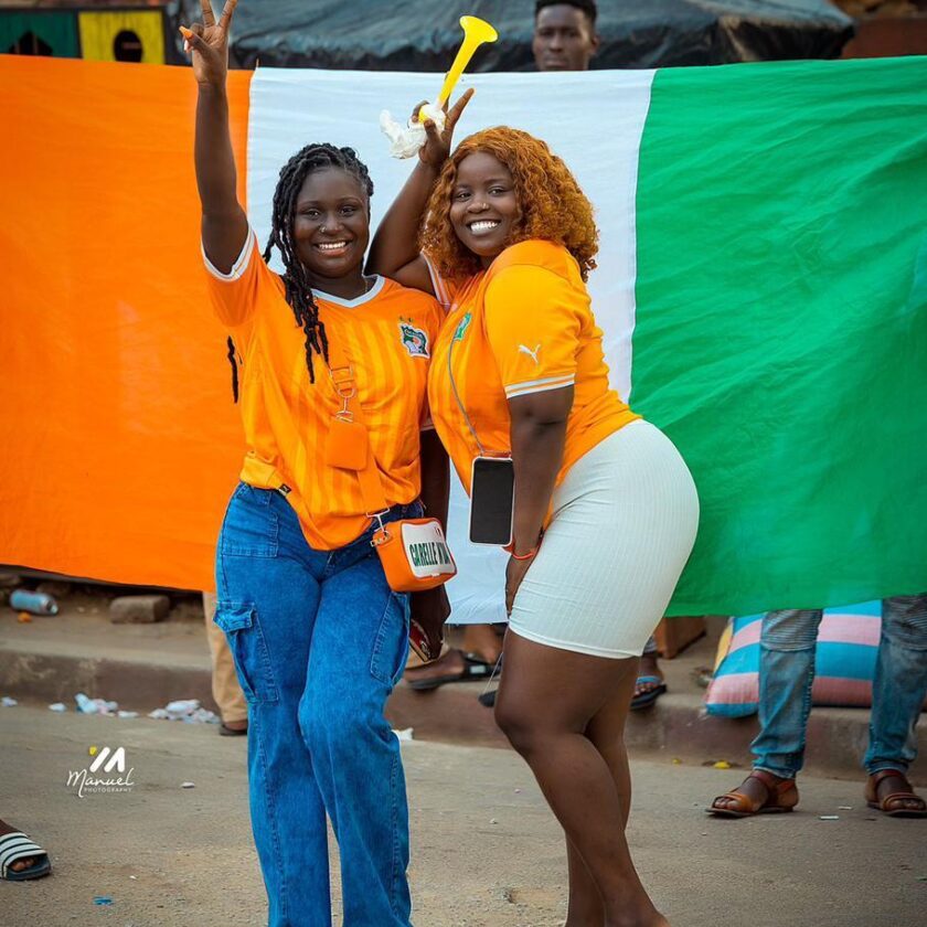 Female Fans at the AFCON