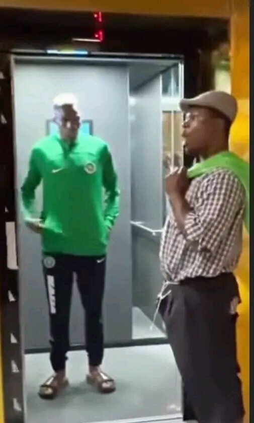 Mad Man in Super Eagles Players' Hotel